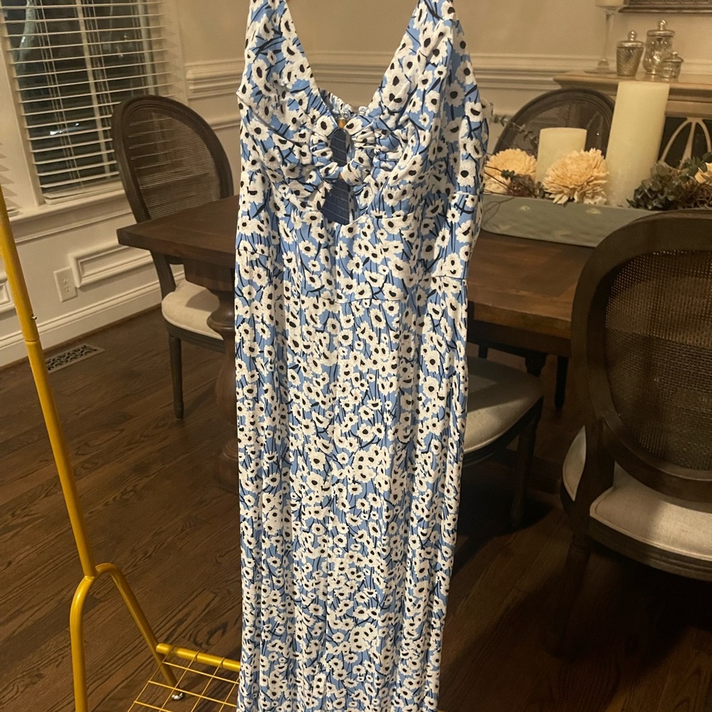 Anthropologie Cut Out Jumpsuit
